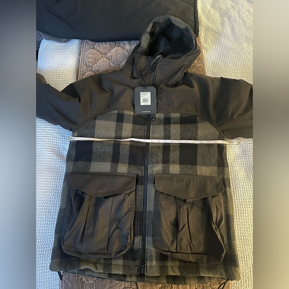 Filson mackinaw hunting jacket small